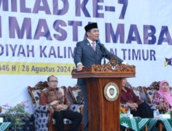 Wali Kota Samarinda Hadiri Puncak Milad ke-7 UMKT, Soroti Pentingnya Keadaban Digital