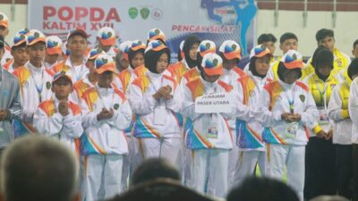 Wabup PPU Resmi Buka Pertandingan Pencak Silat POPDA Kaltim XVII 2025