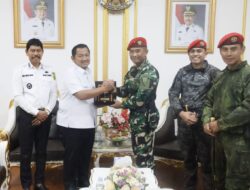 Bupati PPU Terima Kunjungan Dangrup 4 Kopassus, Bahas Keamanan dan Pembangunan di Kawasan yang Berbatasan IKN.
