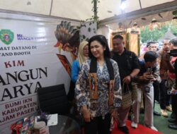 Stan Kaltim di KIM Festival 2025 Dikunjungi Dirjen IKP Fifi Aleyda Yahya